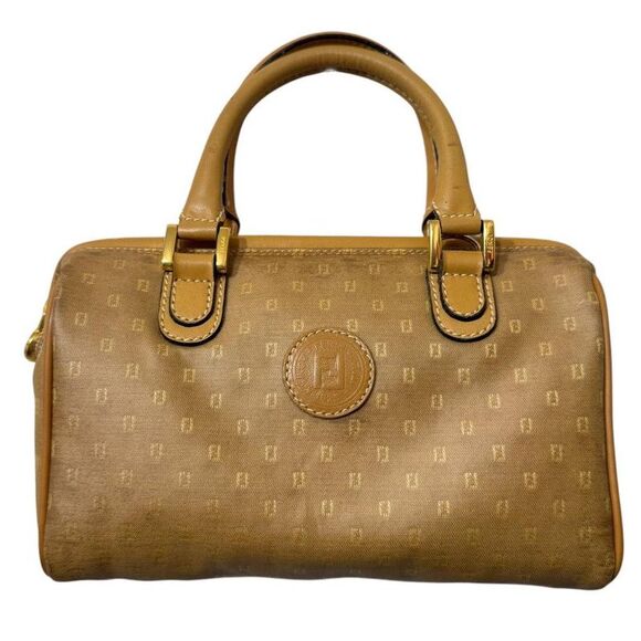 Pre Loved fendi Women brown | beige Handbags - Picture 1 of 8